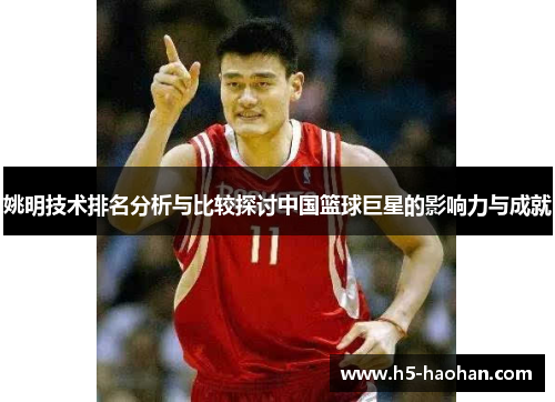 姚明技术排名分析与比较探讨中国篮球巨星的影响力与成就